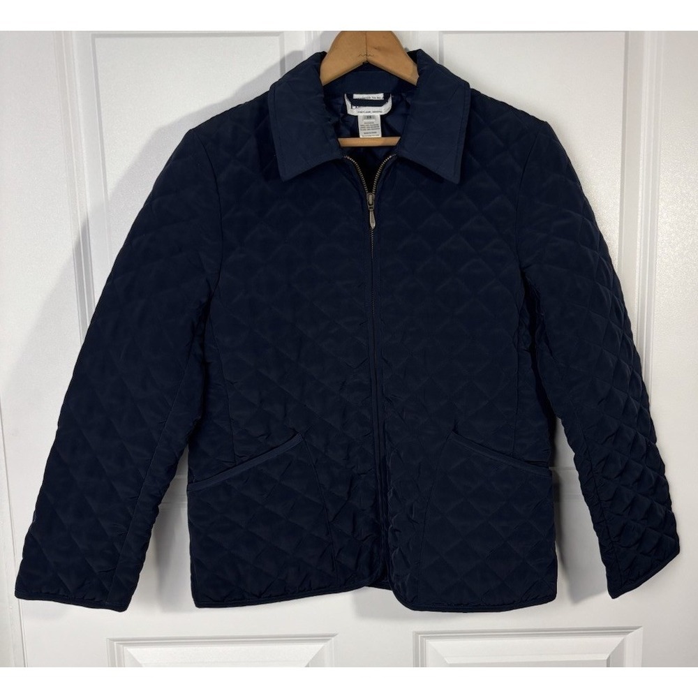 Women's‎ Pendleton Heritage Tag Blue Zip Up Jacket XS Lining Pockets M 0045